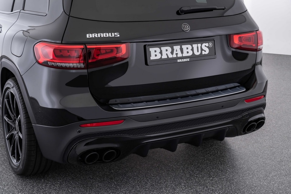 Mercedes-Benz GLB sở hữu gói độ Brabus. Ảnh: Carscoops