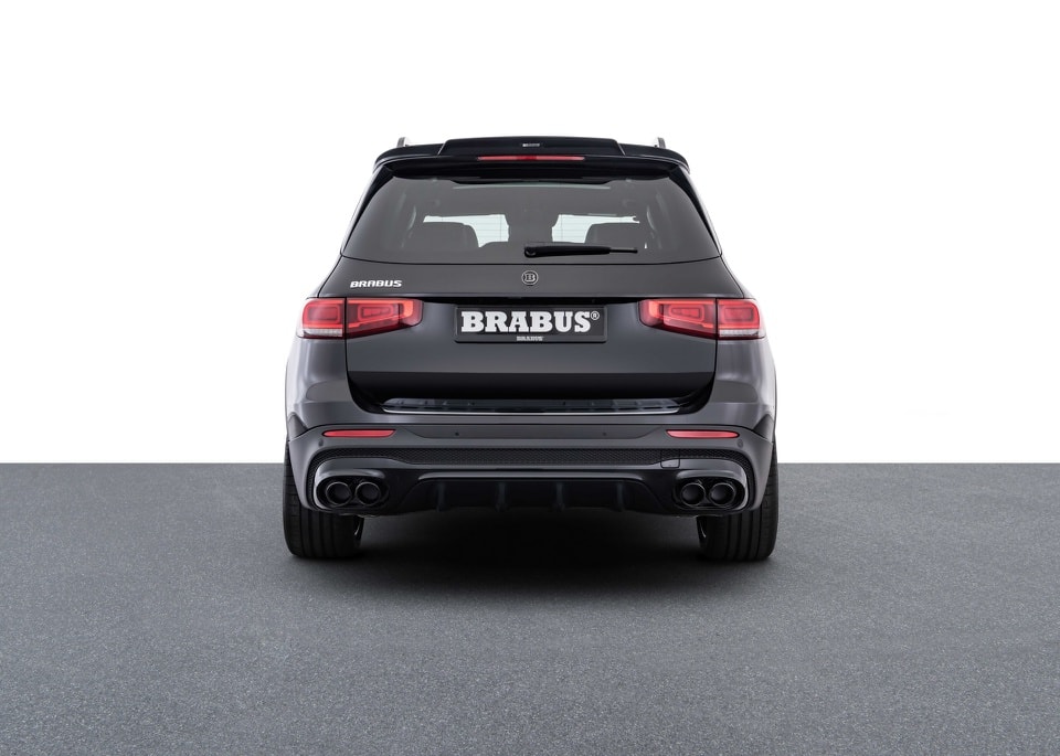 Mercedes-Benz GLB sở hữu gói độ Brabus. Ảnh: Carscoops