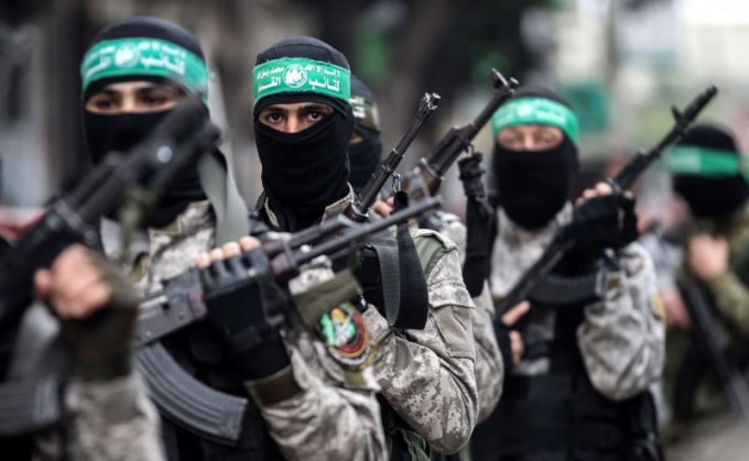 Lữ đoàn Izz ad-Din al-Qassam của phong trào Hamas. Ảnh: AW