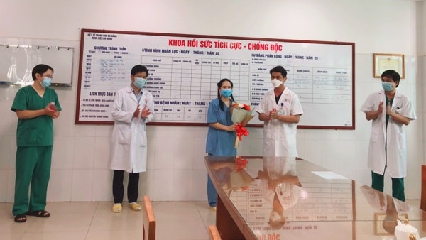 Nữ điều dưỡng bị sốc phản vệ nặng sau tiêm vắc xin Covid-19 đã bình phục. Ảnh: TNO