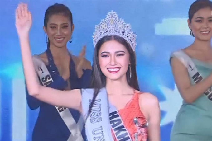 Wint Lwin đến Miss Universe với mong muốn sẽ góp thêm tiếng nói kêu gọi cộng đồng thế giới tham gia phản đối chính quyền quân sự ở Myanmar.
