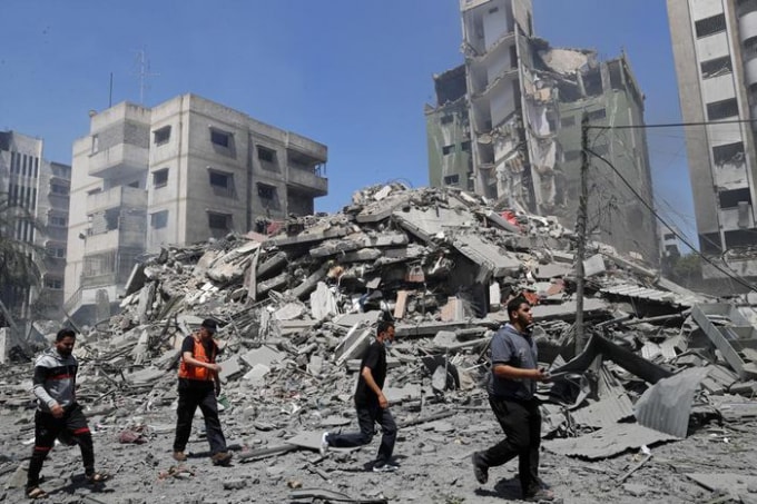 Phòng xét nghiệm Covid-19 duy nhất tại Gaza đã bị Israel phá hủy. Ảnh minh họa