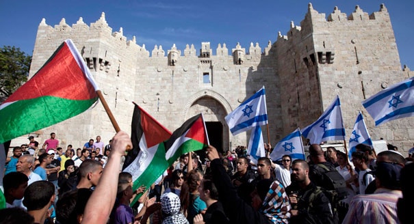 Giải pháp hai nhà nước cho cuộc xung đột Israel và Palestine là điều dường như không thể với một số người vào thời điểm này - Ảnh: Politico