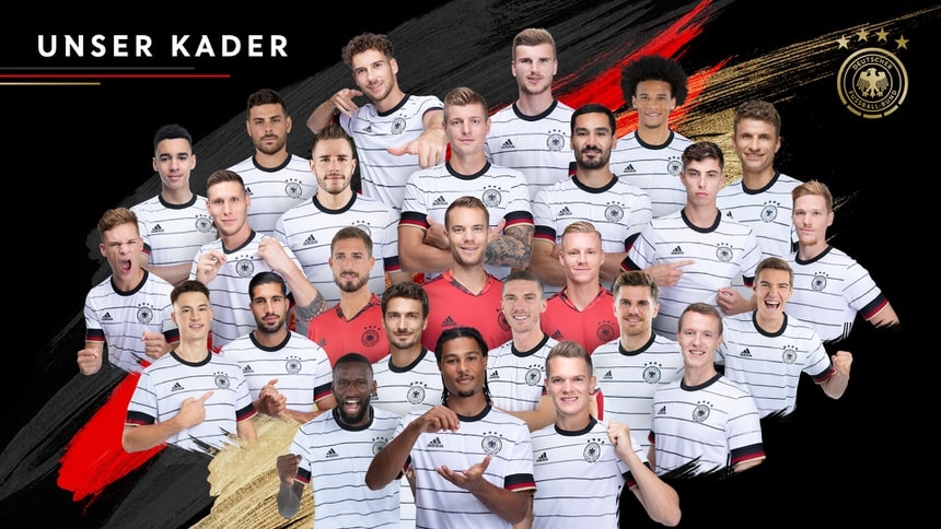 Tuyển Đức đã có nhiều thay đổi so với đội hình dự World Cup 2018. Ảnh: DFB