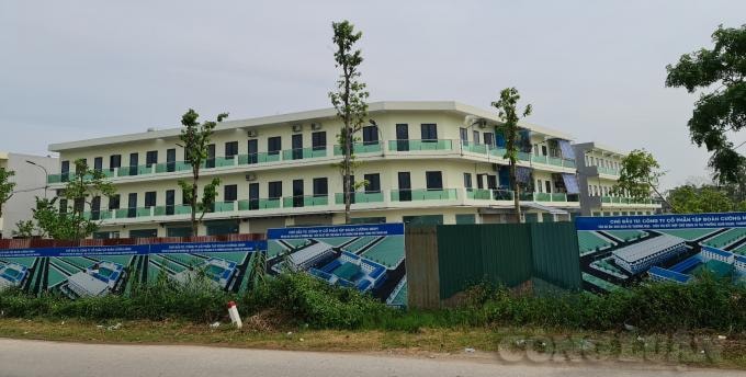 Dự án Khu dịch vụ thương mại – Siêu thị kết hợp chợ hạng 3 tại phường Nam Ngạn, TP Thanh Hóa. Ảnh: Minh Anh