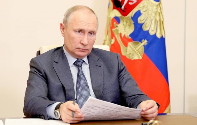 Tổng thống Nga Putin ủng hộ đề xuất hoãn cuộc điều tra dân số - Ảnh: Tass