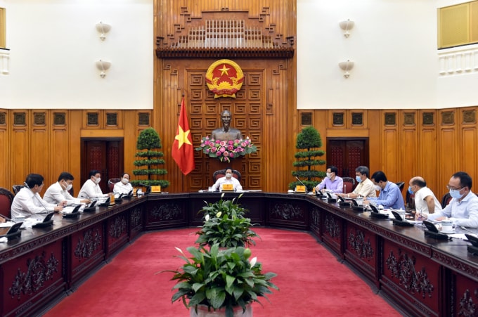 Quang cảnh buổi làm việc.