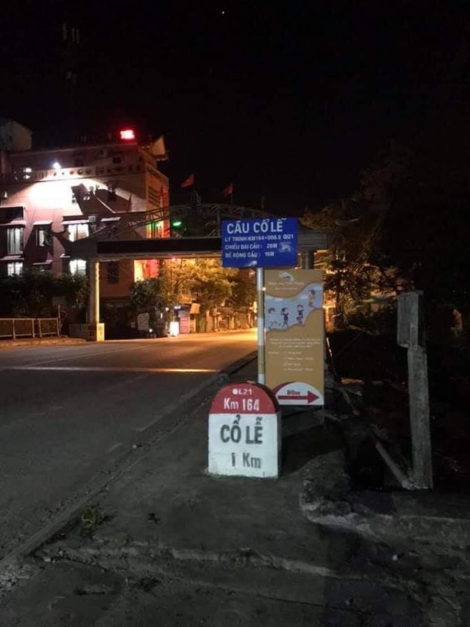 Thị trấn Cổ Lễ trong những ngày giãn cách.