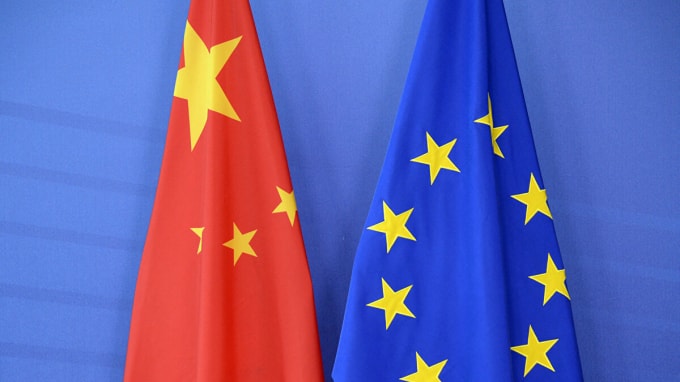 Quốc hội châu Âu đã bỏ phiếu chặn Hiệp định Toàn diện về Đầu tư giữa EU và Trung Quốc - Ảnh: Getty