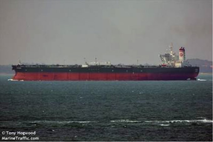 Tàu chở dầu thô cỡ lớn của Venezuela.