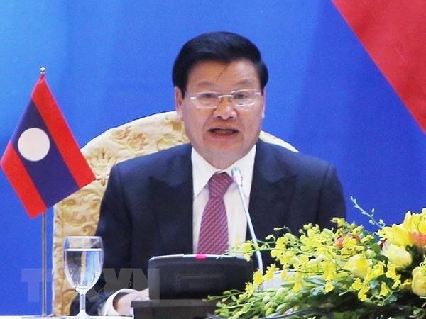 Tổng Bí thư kiêm Chủ tịch nước CHDCND Lào Thongloun Sisoulith - Ảnh: Lâm Khánh/TTXVN
