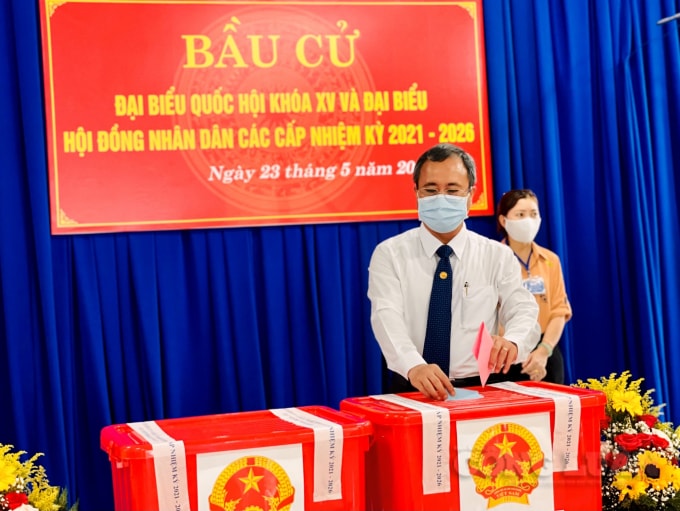 Ông Trần Văn Nam, uỷ viên T.Ư Đảng, Bí thư Tỉnh uỷ Bình Dương (ảnh: T.Kiên)