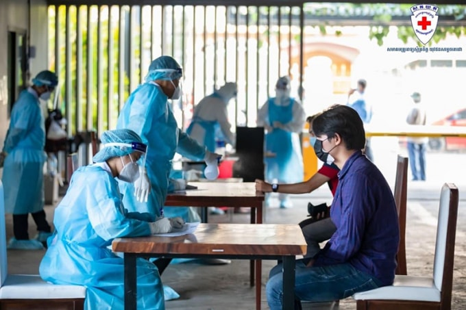 Campuchia phát hiện ổ dịch COVID-19 sát ngay biên giới Việt Nam. Ảnh minh họa
