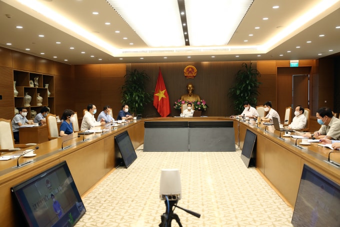 Quang cảnh cuộc họp ngày 24/5.