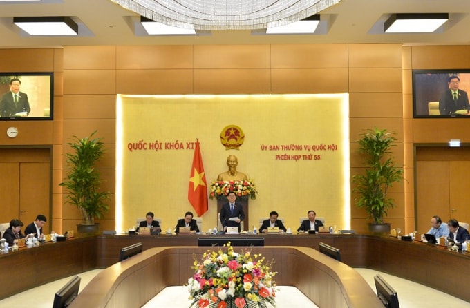Phiên họp thứ 55 của Ủy ban Thường vụ Quốc hội.