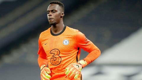 Thủ môn Edouard Mendy mang tin mừng cho Chelsea trước thềm Chung kết C1. Ảnh: internet