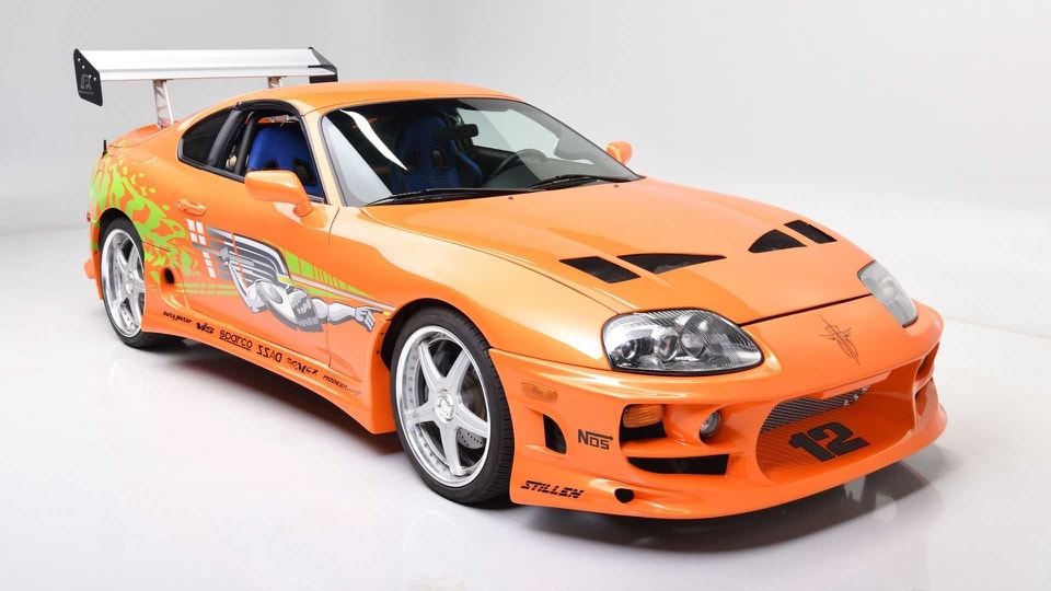 Toyota Supra 1994 trong phim Fast & Furious. Ảnh: Barrett-Jackson