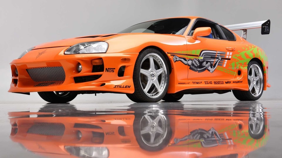 Toyota Supra 1994 trong phim Fast & Furious. Ảnh: Barrett-Jackson