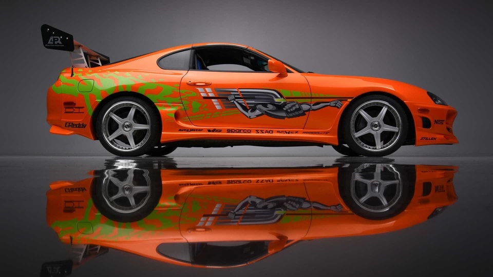 Toyota Supra 1994 trong phim Fast & Furious. Ảnh: Barrett-Jackson