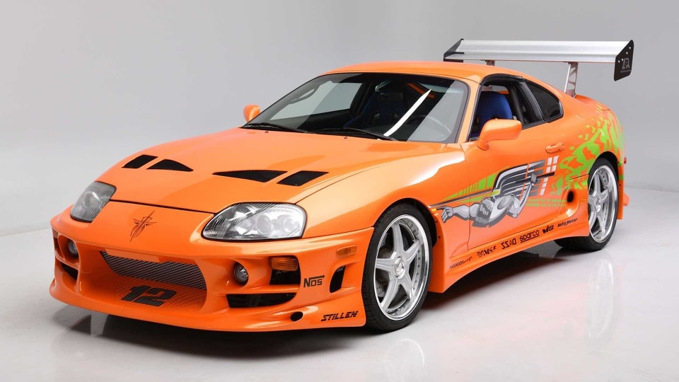 Toyota Supra 1994 trong phim Fast & Furious. Ảnh: Barrett-Jackson