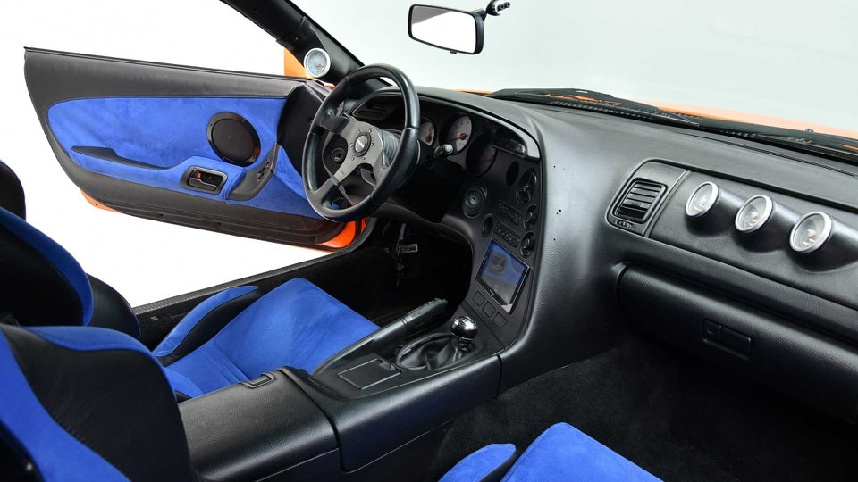 Toyota Supra 1994 trong phim Fast & Furious. Ảnh: Barrett-Jackson