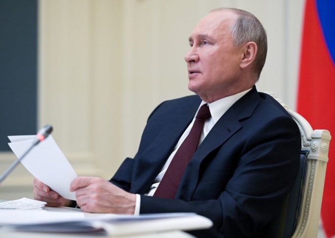 Tổng thống Nga Vladimir Putin. Ảnh: Reuters