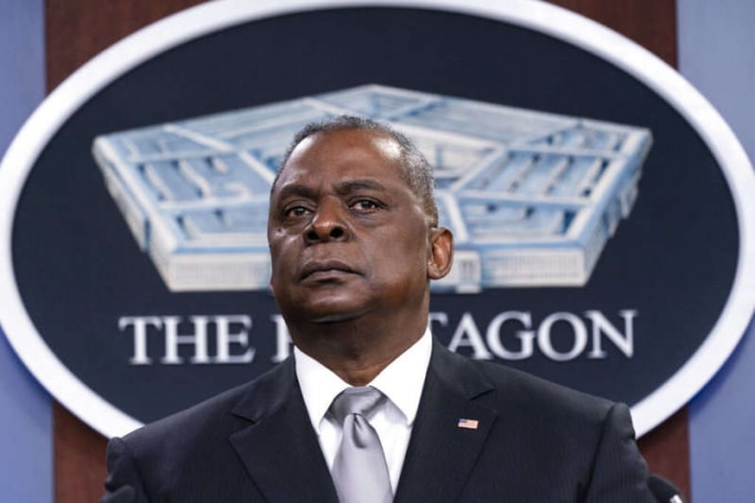 Bộ trưởng Quốc phòng Mỹ Lloyd Austin. Ảnh: Reuters