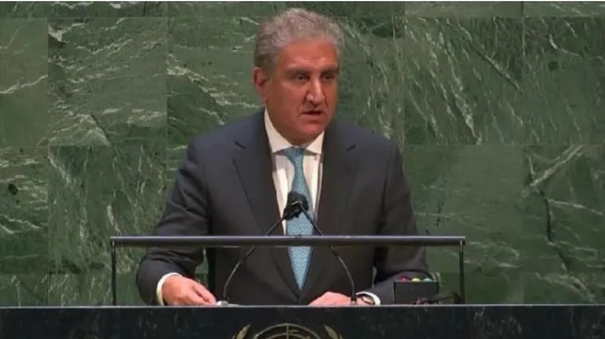 Ngoại trưởng Pakistan, Shah Mahmood Qureshi cảnh báo Trung Quốc có thể lấp đầy chỗ trống của Mỹ. Ảnh: Nikkei