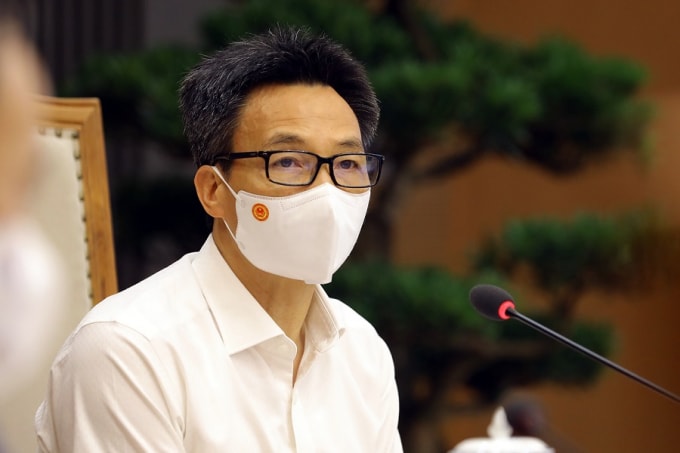 Phó Thủ tướng Vũ Đức Đam, Trưởng Ban Chỉ đạo Quốc gia phòng, chống dịch COVID-19.