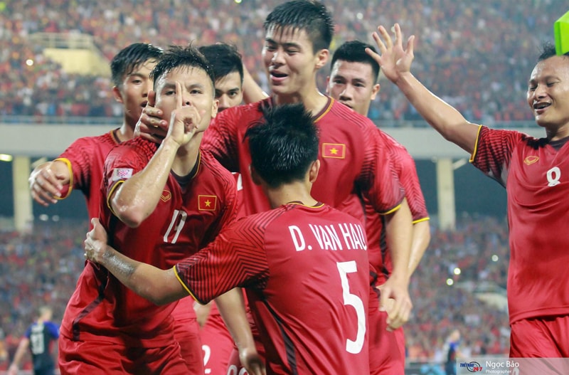 Đội tuyển Việt Nam đã sẵn sàng cho mục tiêu bảo vệ ngôi đầu bảng G vòng loại World Cup 2022. Ảnh: internet