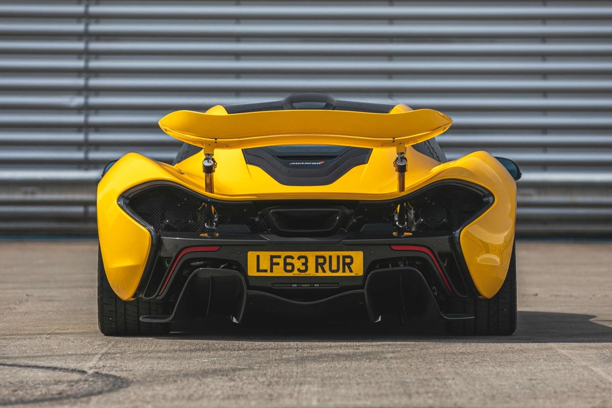 Siêu xe McLaren P1. Ảnh: Silverstone Auctions