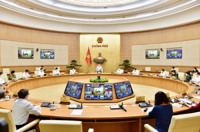 Hội nghị do Thủ tướng Phạm Minh Chính chủ trì.