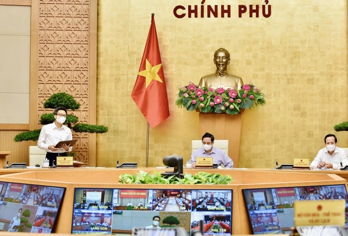 Phó Thủ tướng Vũ Đức Đam phát biểu tại Hội nghị.
