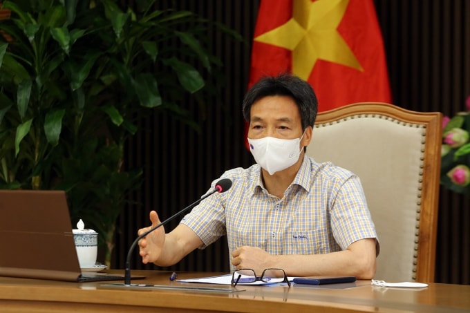 Phó Thủ tướng Vũ Đức Đam, Trưởng Ban Chỉ đạo Quốc gia về phòng, chống dịch COVID-19.