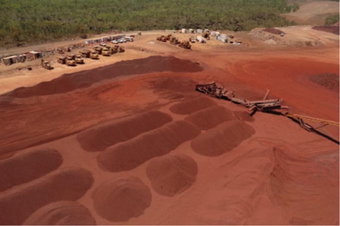 Mỏ quặng sắt Roper Valley tại Australia. Ảnh: Tập đoàn Hoà Phát.