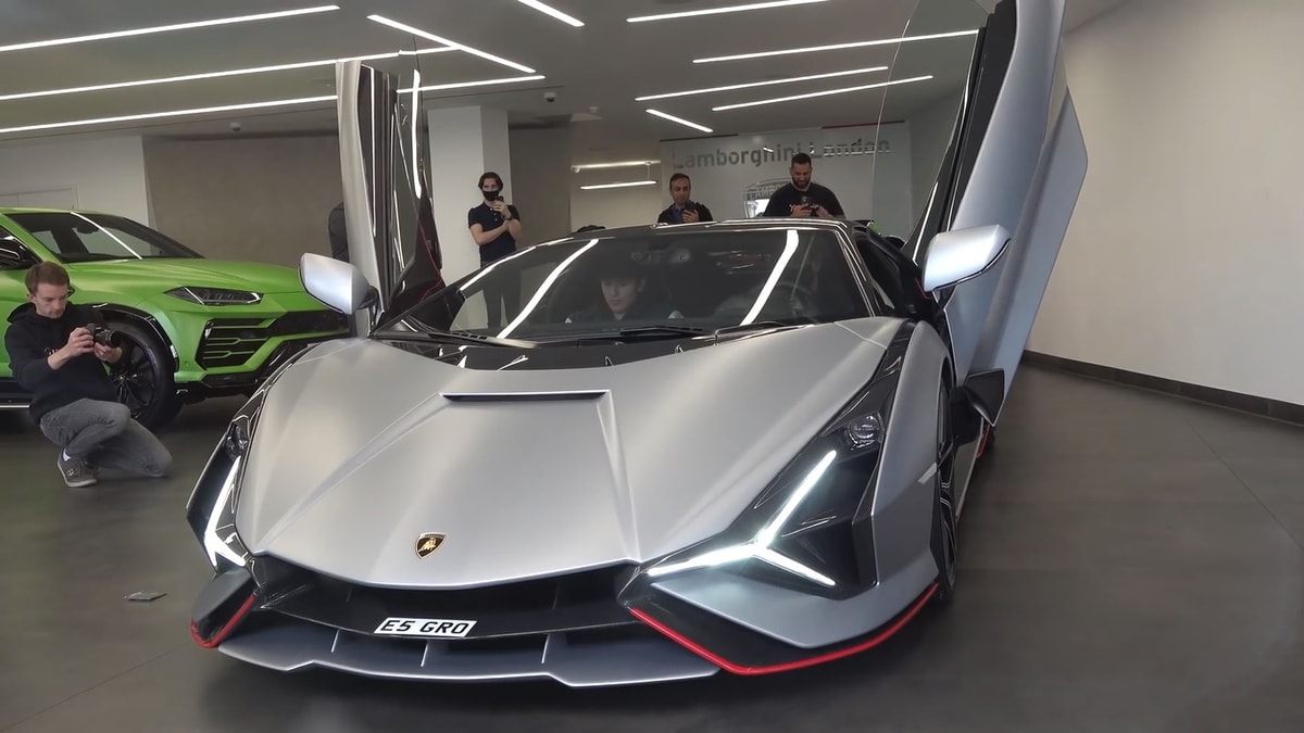 Lamborghini Sian. Ảnh: Motor1