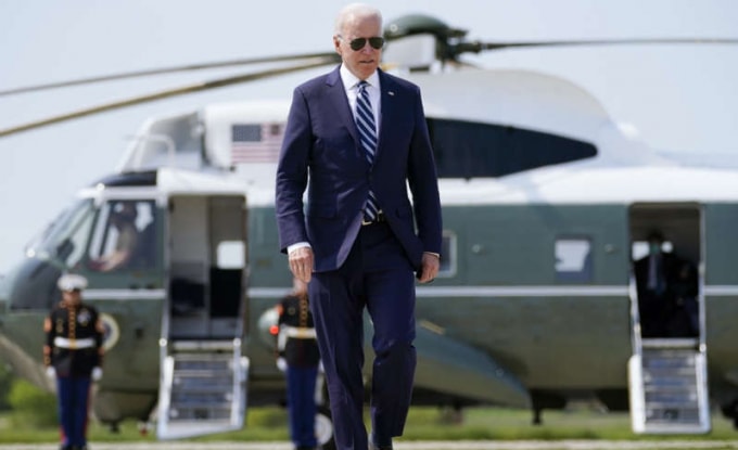 Tổng thống Mỹ Joe Biden. Ảnh: WE