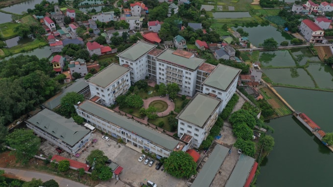 Trung tâm ICU điều trị Covid-19 tại Bắc Giang do tập đoàn Sun Group tài trợ và thi công.
