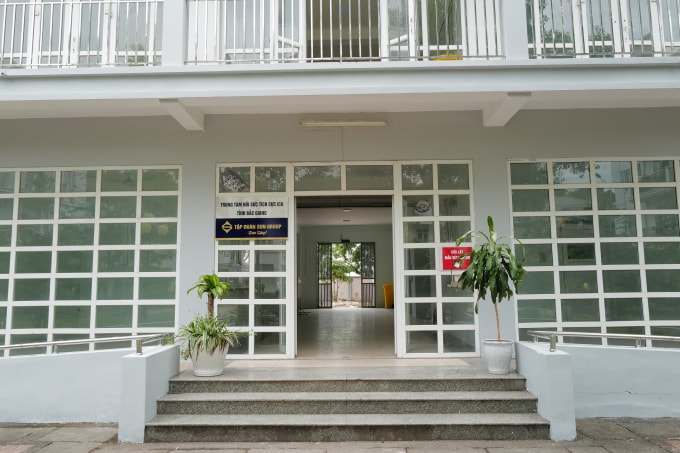 Trung tâm ICU điều trị Covid-19 tại Bắc Giang do tập đoàn Sun Group tài trợ và thi công.