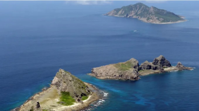 Quần đảo Senkaku ở Biển Hoa Đông. © Kyodo