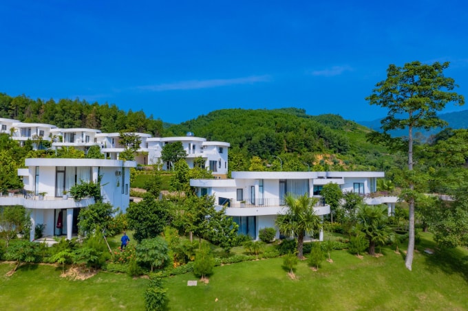 Dự án Ivory Villas & Resort đã hiện hữu - giai đoạn 1 đã đi vào vận hành.