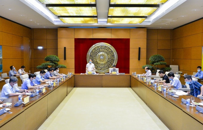 Quang cảnh phiên họp.
