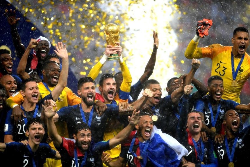 Tuyển Pháp bước vào Euro 2020 với vị thế của nhà ĐKVĐ World Cup. Ảnh: Getty Images