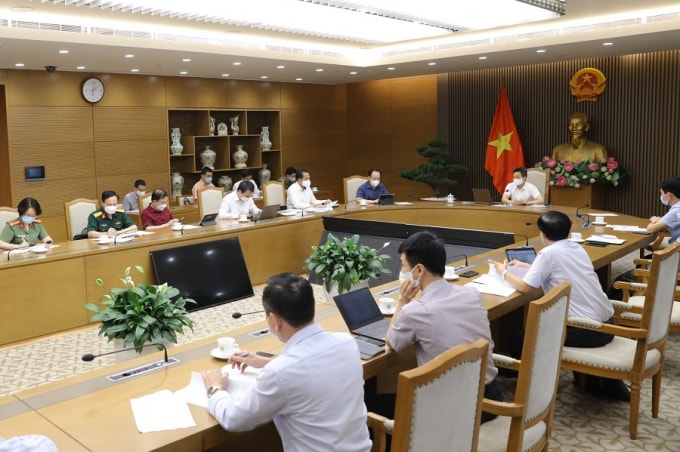 Quang cảnh cuộc họp.