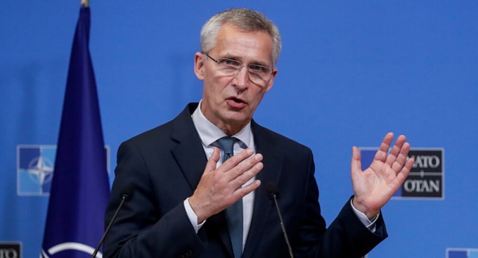 Tổng thư ký NATO Jens Stoltenberg - Ảnh: Reuters