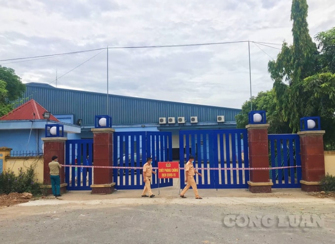 Nhân viên làm việc tại nhà máy GMP Công ty CP Dược Hà Tĩnh mắc Covid-19