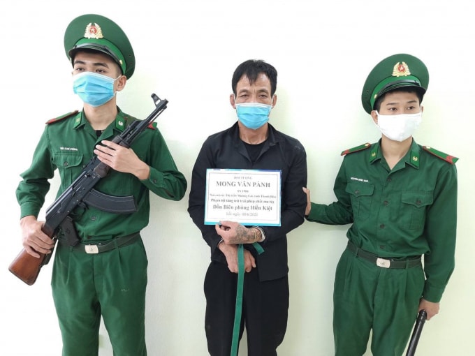 Đối tượng là Mong Văn Pành.