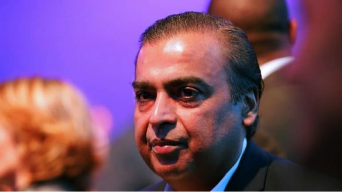 Chủ tịch kiêm Giám đốc điều hành Công ty TNHH Reliance Industries, tỷ phú Mukesh Ambani. (Nguồn: Money Control).