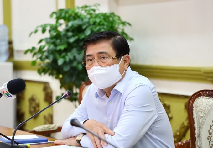 Ông Nguyễn Thành Phong - Chủ tịch UBND TP. HCM. Ảnh: TTBC