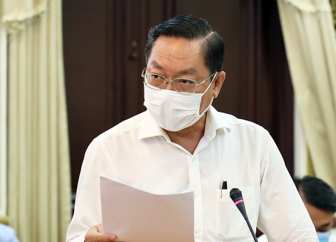 GS.TS Nguyễn Tấn Bỉnh, Giám đốc Sở Y tế TP. HCM. Ảnh: TTBC